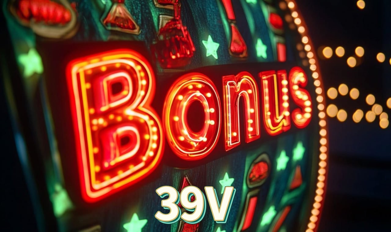 39V bônus — painel de promoções no aplicativo